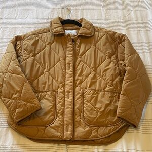 Old Navy Brown Quilted Jacket